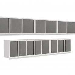 NewAge Products Wall Cabinets Pro Series 8 Piece Cabinet Set