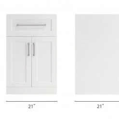 NewAge Products Home Bar Cabinets Home Bar 2-Door With Drawer Cabinet - 21