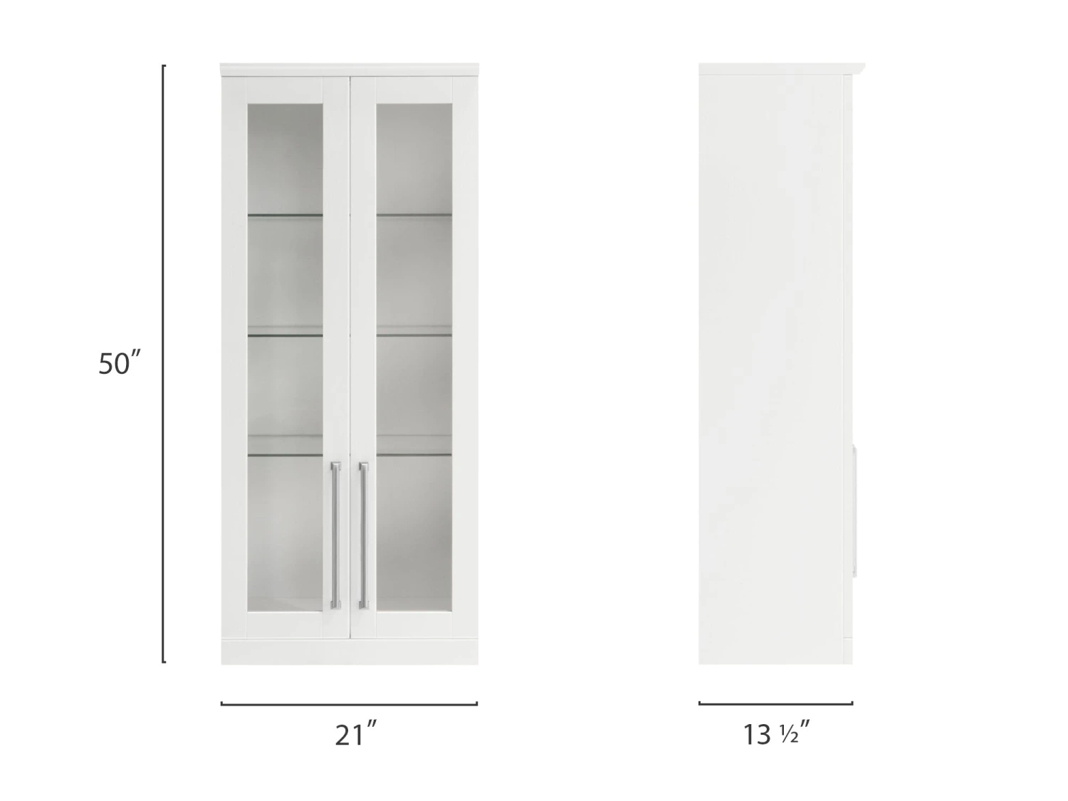 NewAge Products Home Bar Tall Wall Cabinet - 21" Home Bar Cabinets 4 NewAge Products Home Bar Tall Wall Cabinet - 21" Home Bar Cabinets