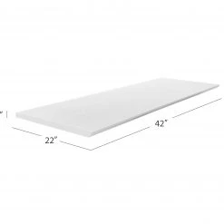 NewAge Products Home Bar Series 42 In. White Melamine Countertop Home Bar Cabinets