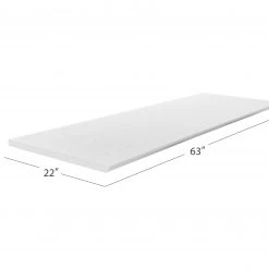 NewAge Products Home Bar Cabinets Home Bar Series 63 In. White Melamine Countertop