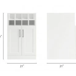 NewAge Products Home Bar Wine Storage Cabinet - 21