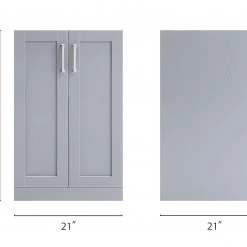 NewAge Products Home Bar 2-Door Cabinet - 21