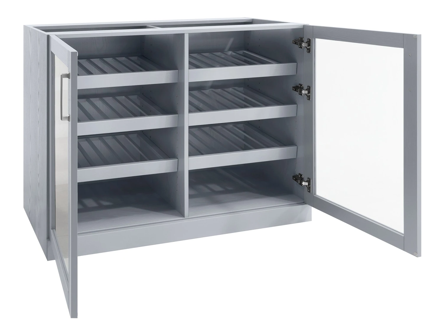 NewAge Products Home Bar Double Display Cabinet - 42" 6 NewAge Products Home Bar Double Display Cabinet - 42"