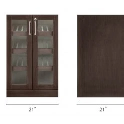 NewAge Products Home Bar Cabinets Home Bar Display Cabinet - 21”