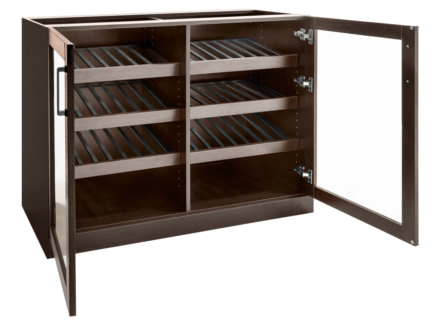 NewAge Products Home Bar Double Display Cabinet - 42" 10 NewAge Products Home Bar Double Display Cabinet - 42"