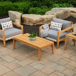 NewAge Products Patio Furniture Lakeside 3 Piece Set With Coffee Table 51 NewAge Products Patio Furniture Lakeside 3 Piece Set With Coffee Table