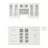 NewAge Products Home Bar Cabinets Home Bar 6 Piece Cabinet Set