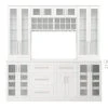 NewAge Products Home Bar Cabinets Home Bar 8 Piece Cabinet Set