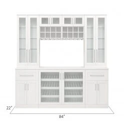 NewAge Products Home Bar Cabinets Home Bar 7 Piece Cabinet Set 28 NewAge Products Home Bar Cabinets Home Bar 7 Piece Cabinet Set