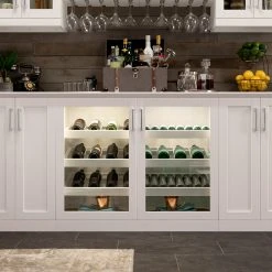 NewAge Products Home Bar Cabinets Home Bar 8 Piece Cabinet Set