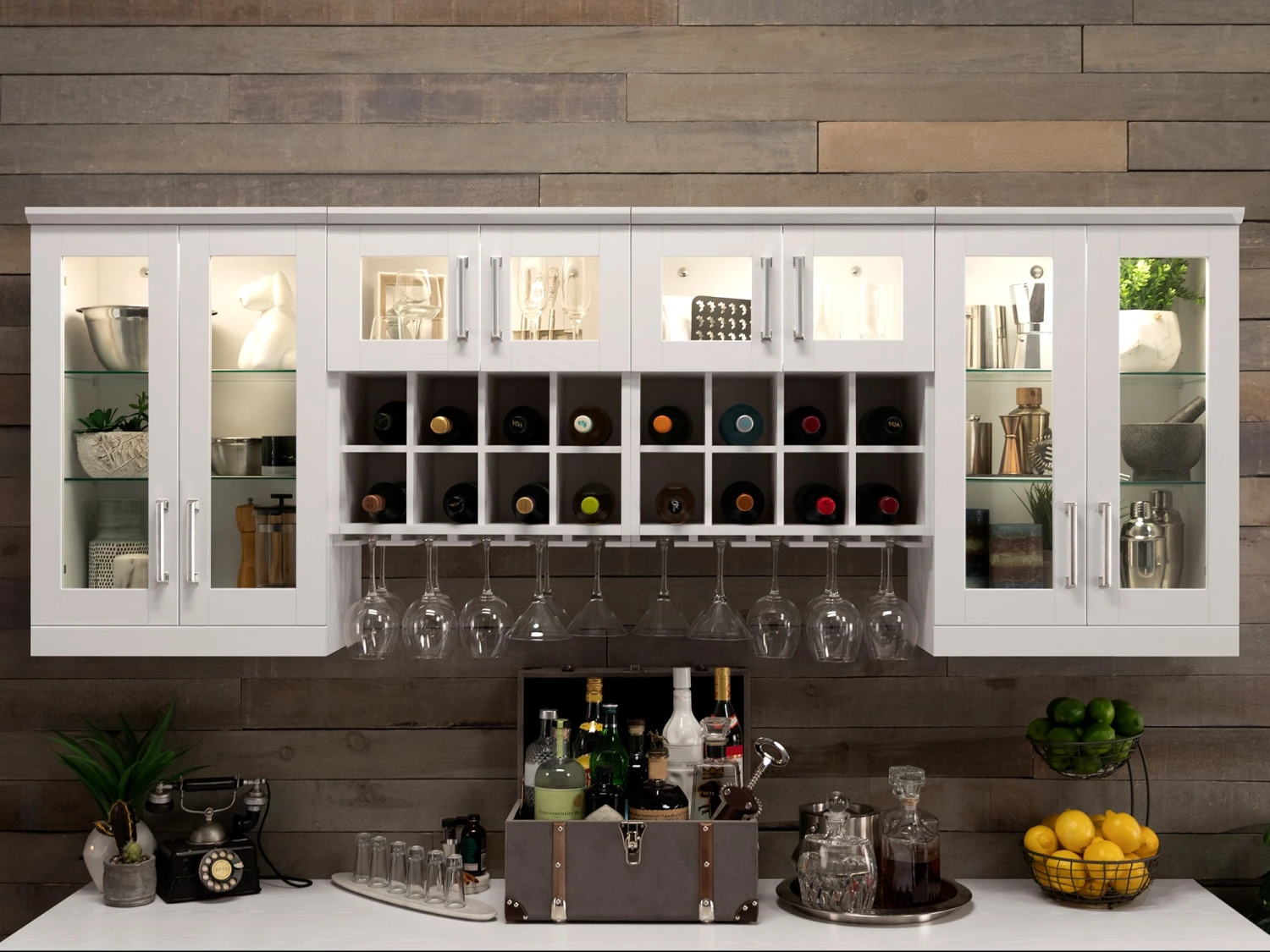 NewAge Products Home Bar 6 Piece Cabinet Set Home Bar Cabinets 5 NewAge Products Home Bar 6 Piece Cabinet Set Home Bar Cabinets