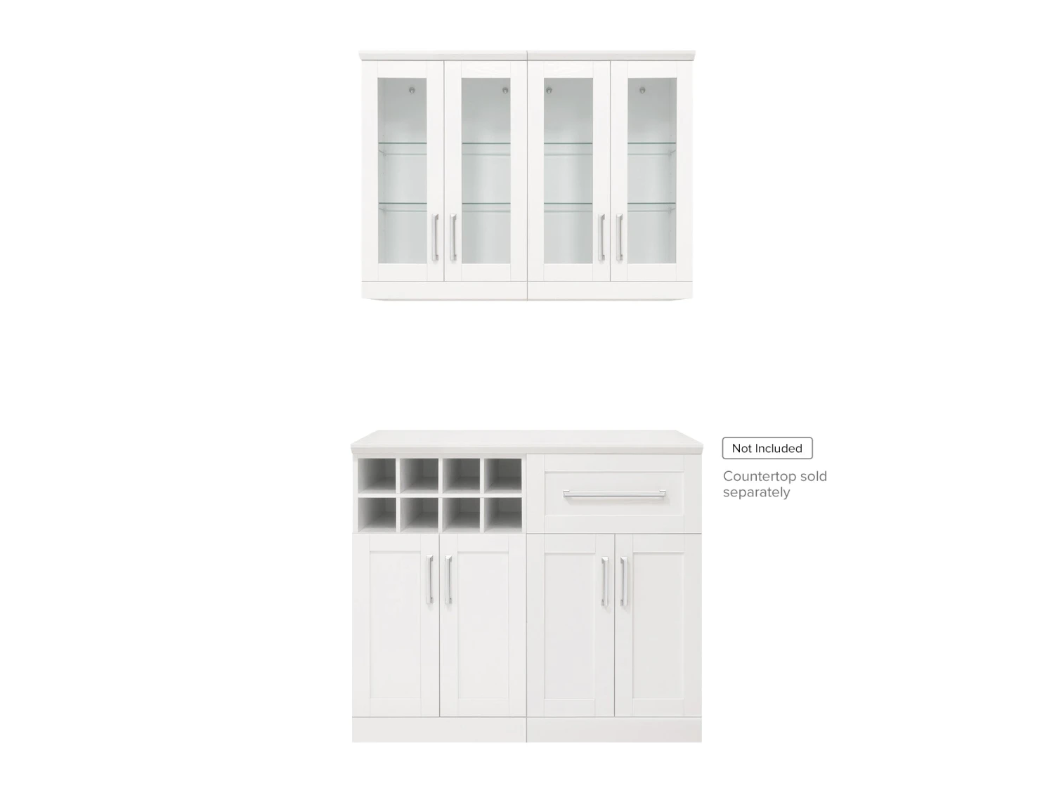 NewAge Products Home Bar Cabinets Home Bar 4 Piece Cabinet Set 1 NewAge Products Home Bar Cabinets Home Bar 4 Piece Cabinet Set