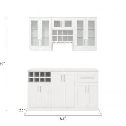 NewAge Products Home Bar Cabinets Home Bar 6 Piece Cabinet Set 28 NewAge Products Home Bar Cabinets Home Bar 6 Piece Cabinet Set