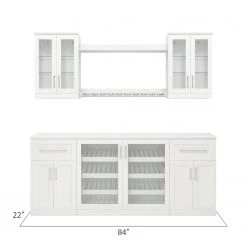 NewAge Products Home Bar 7 Piece Cabinet Set Home Bar Cabinets 28 NewAge Products Home Bar 7 Piece Cabinet Set Home Bar Cabinets