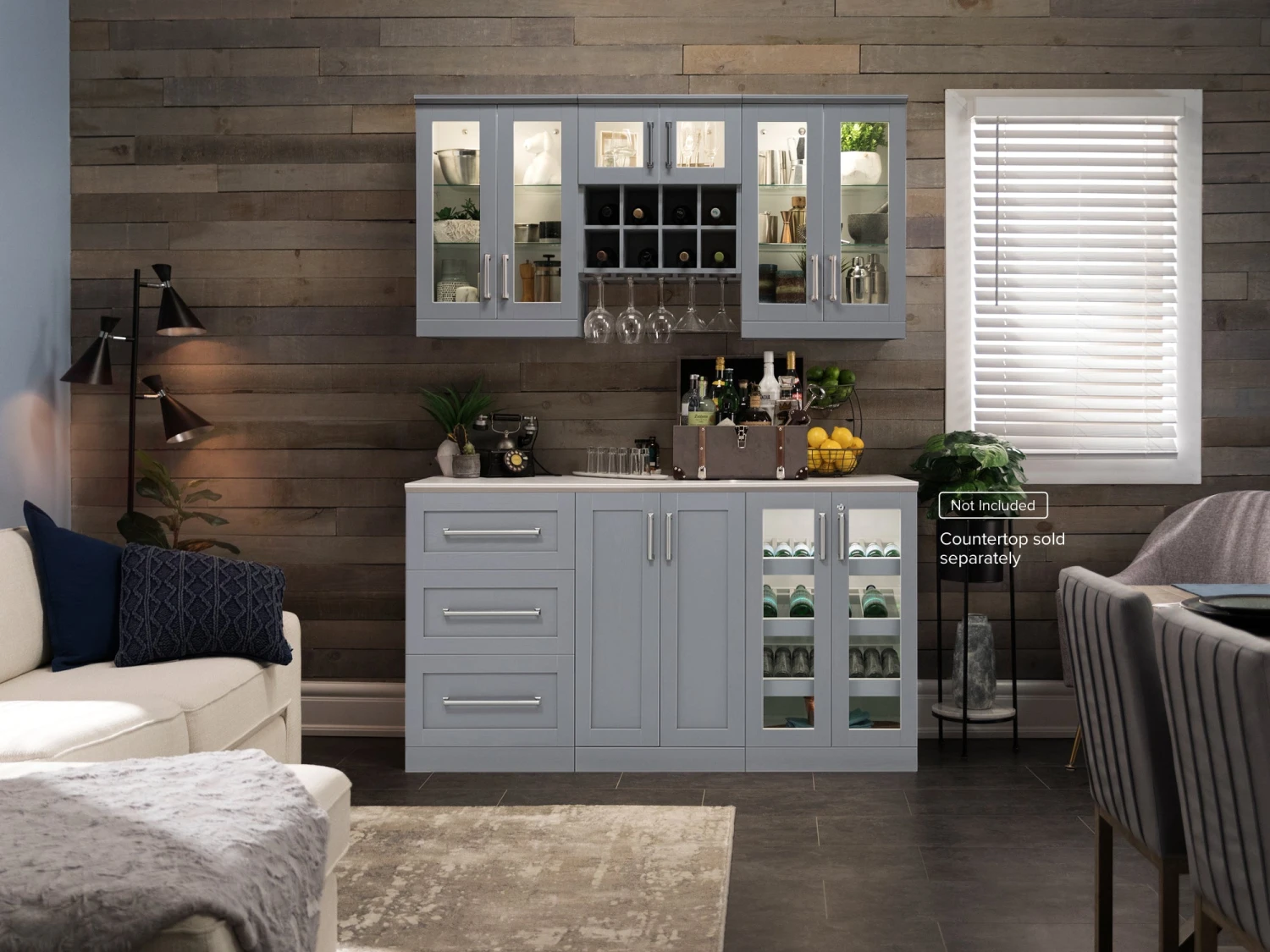 NewAge Products Home Bar 7 Piece Cabinet Set Home Bar Cabinets 11 NewAge Products Home Bar 7 Piece Cabinet Set Home Bar Cabinets