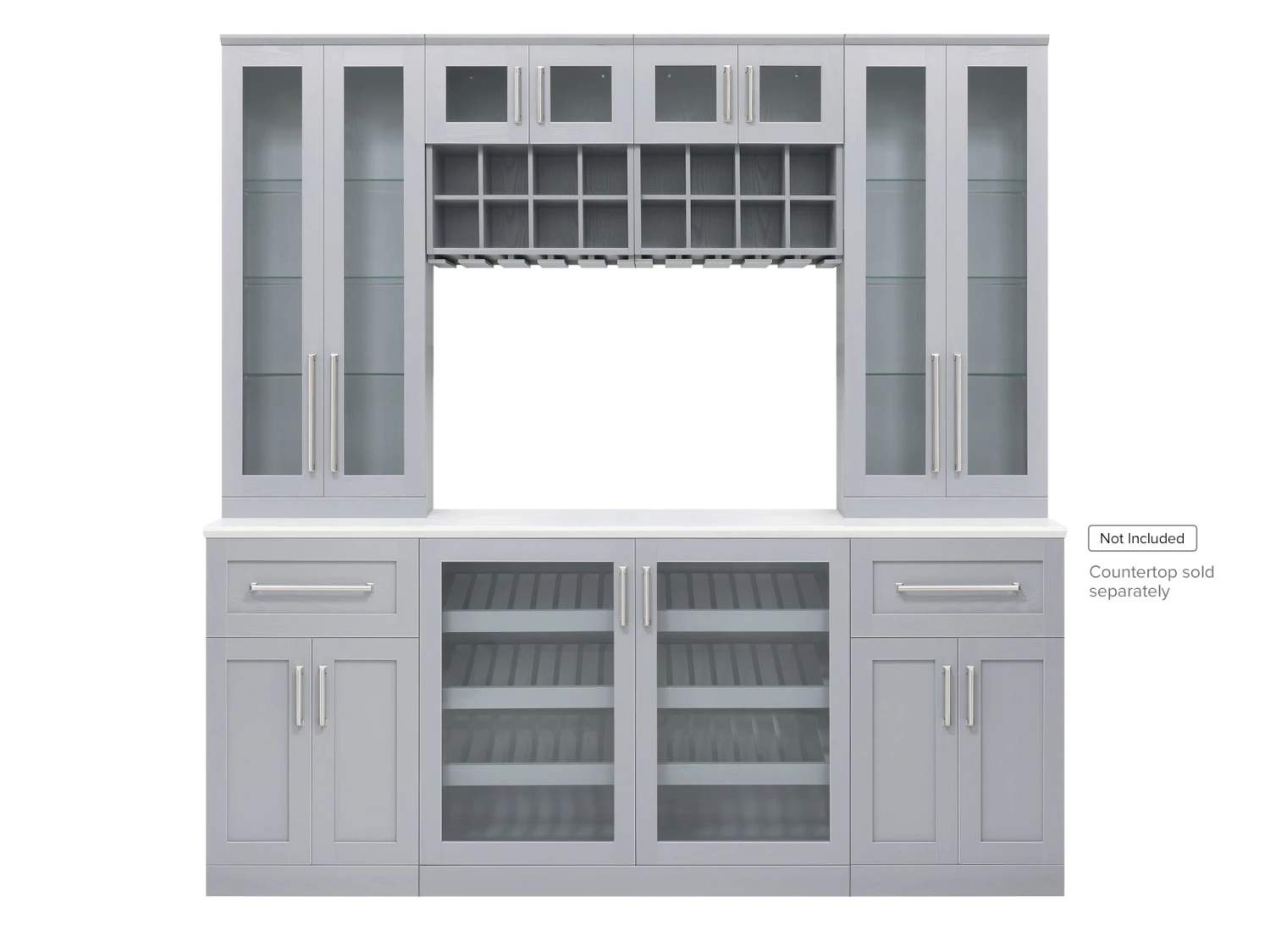 NewAge Products Home Bar Cabinets Home Bar 7 Piece Cabinet Set 10 NewAge Products Home Bar Cabinets Home Bar 7 Piece Cabinet Set