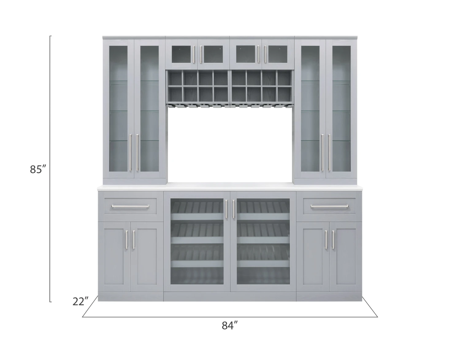 NewAge Products Home Bar Cabinets Home Bar 7 Piece Cabinet Set 12 NewAge Products Home Bar Cabinets Home Bar 7 Piece Cabinet Set