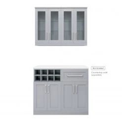 NewAge Products Home Bar Cabinets Home Bar 4 Piece Cabinet Set 33 NewAge Products Home Bar Cabinets Home Bar 4 Piece Cabinet Set