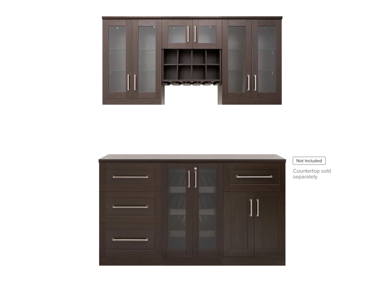 NewAge Products Home Bar Cabinets Home Bar 6 Piece Cabinet Set 17 NewAge Products Home Bar Cabinets Home Bar 6 Piece Cabinet Set