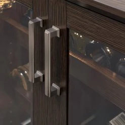 NewAge Products Home Bar 8 Piece Cabinet Set Home Bar Cabinets