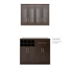 NewAge Products Home Bar Cabinets Home Bar 4 Piece Cabinet Set 41 NewAge Products Home Bar Cabinets Home Bar 4 Piece Cabinet Set