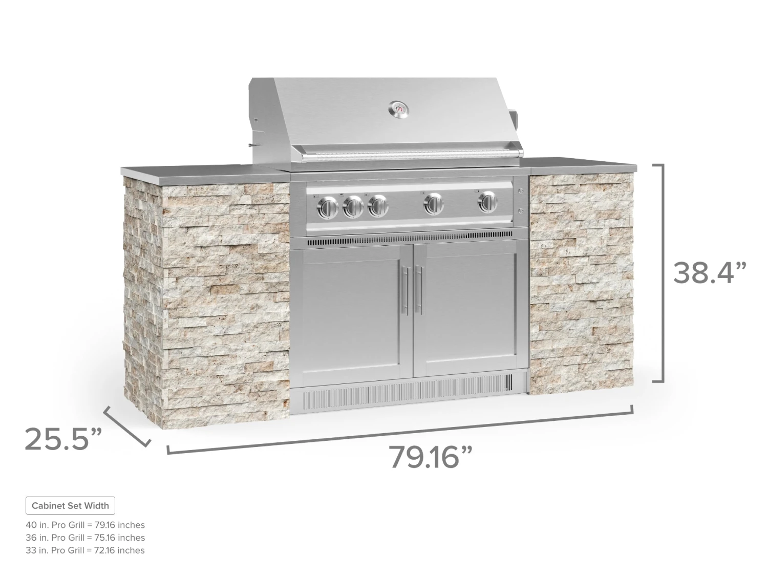 NewAge Products Outdoor Kitchen Island Outdoor Kitchen Signature Series 6 Piece Cabinet Set With Grill 34 NewAge Products Outdoor Kitchen Island Outdoor Kitchen Signature Series 6 Piece Cabinet Set With Grill