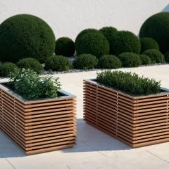 NewAge Products Monterey Rectangular Planter Boxes (Set Of 2)