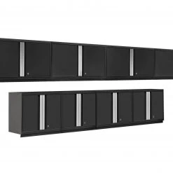 NewAge Products Wall Cabinets Pro Series 8 Piece Cabinet Set