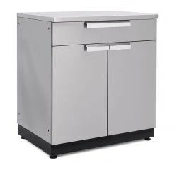 None Outdoor Kitchen Stainless Steel 32" Bar Cabinet