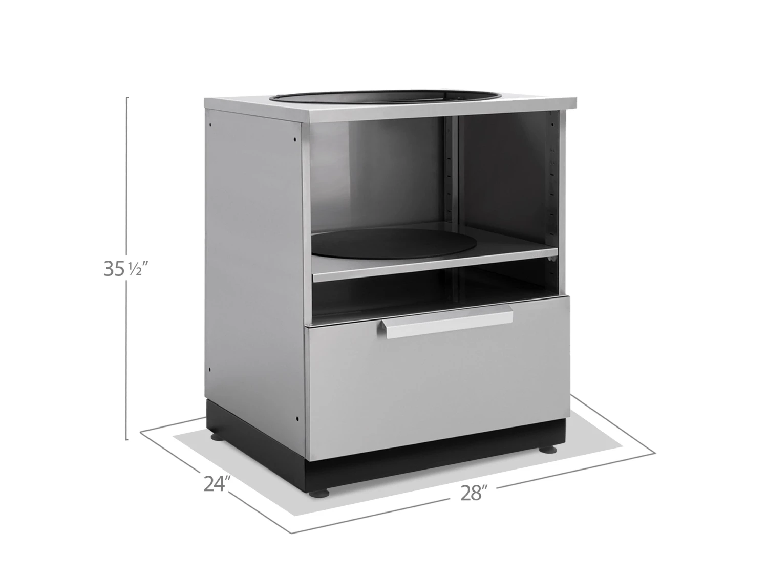 None Outdoor Kitchen Stainless Steel Kamado Cabinet 2 None Outdoor Kitchen Stainless Steel Kamado Cabinet