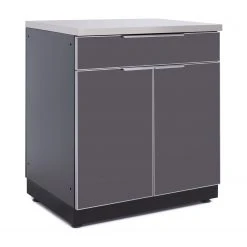 None Outdoor Kitchen Aluminum Bar Cabinet