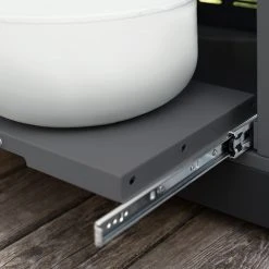 NewAge Products Outdoor Kitchen Classic Aluminum Gas Grill Cabinet