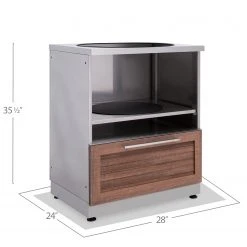 None Outdoor Kitchen Stainless Steel Kamado Cabinet 31 None Outdoor Kitchen Stainless Steel Kamado Cabinet