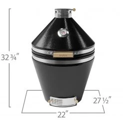 NewAge Products Outdoor Kitchen Platinum 22 In. Kamado