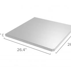 NewAge Products Signature Series Outdoor Kitchen 90 Degree SS Corner Countertop
