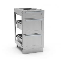 NewAge Products Signature Series Outdoor Kitchen 3 Drawer Cabinet