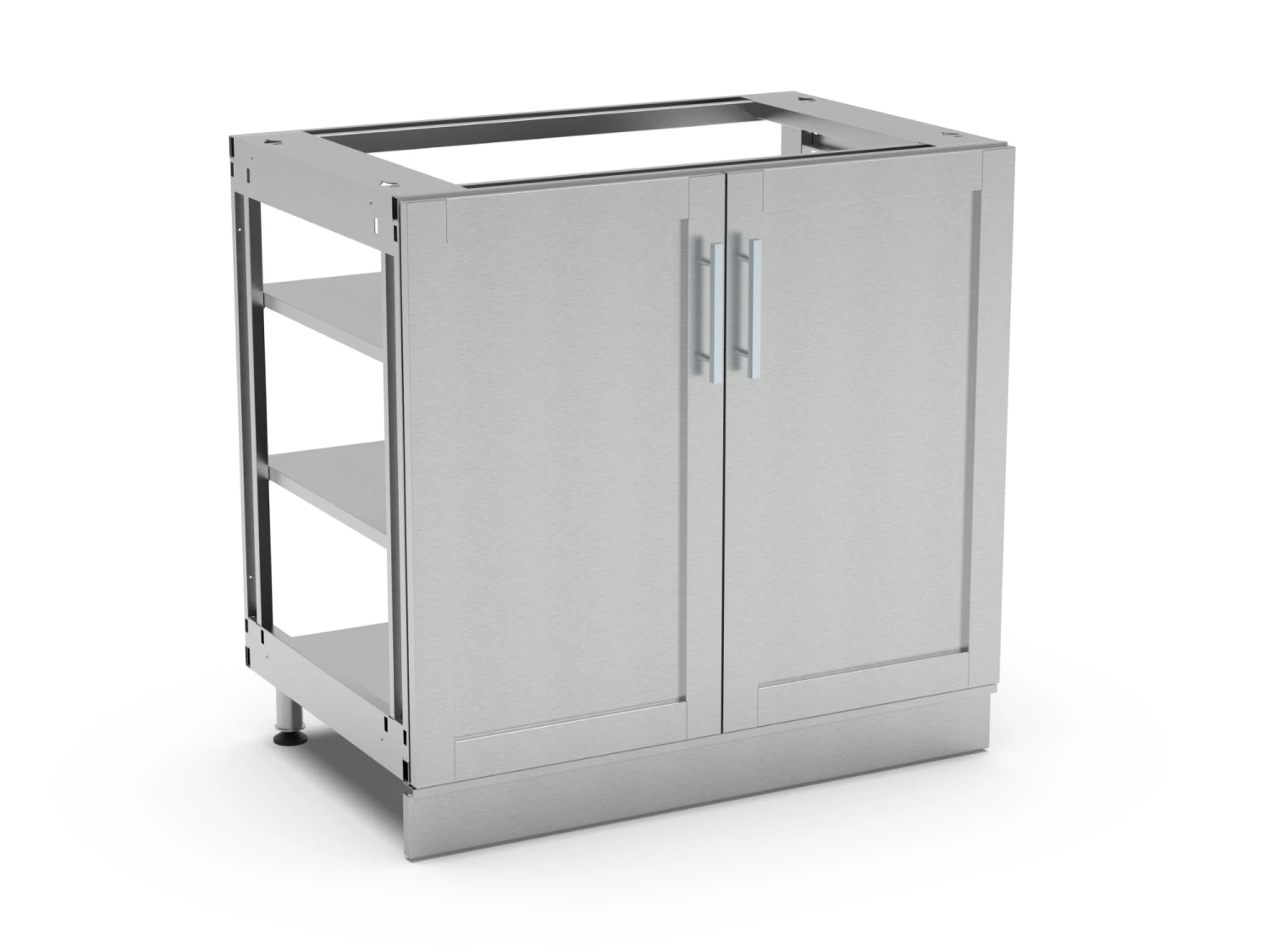 NewAge Products Signature Series Outdoor Kitchen 36 In. 2 Door Cabinet 1 NewAge Products Signature Series Outdoor Kitchen 36 In. 2 Door Cabinet