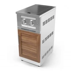 NewAge Products Outdoor Kitchen Stainless Steel Platinum Dual Side Burner