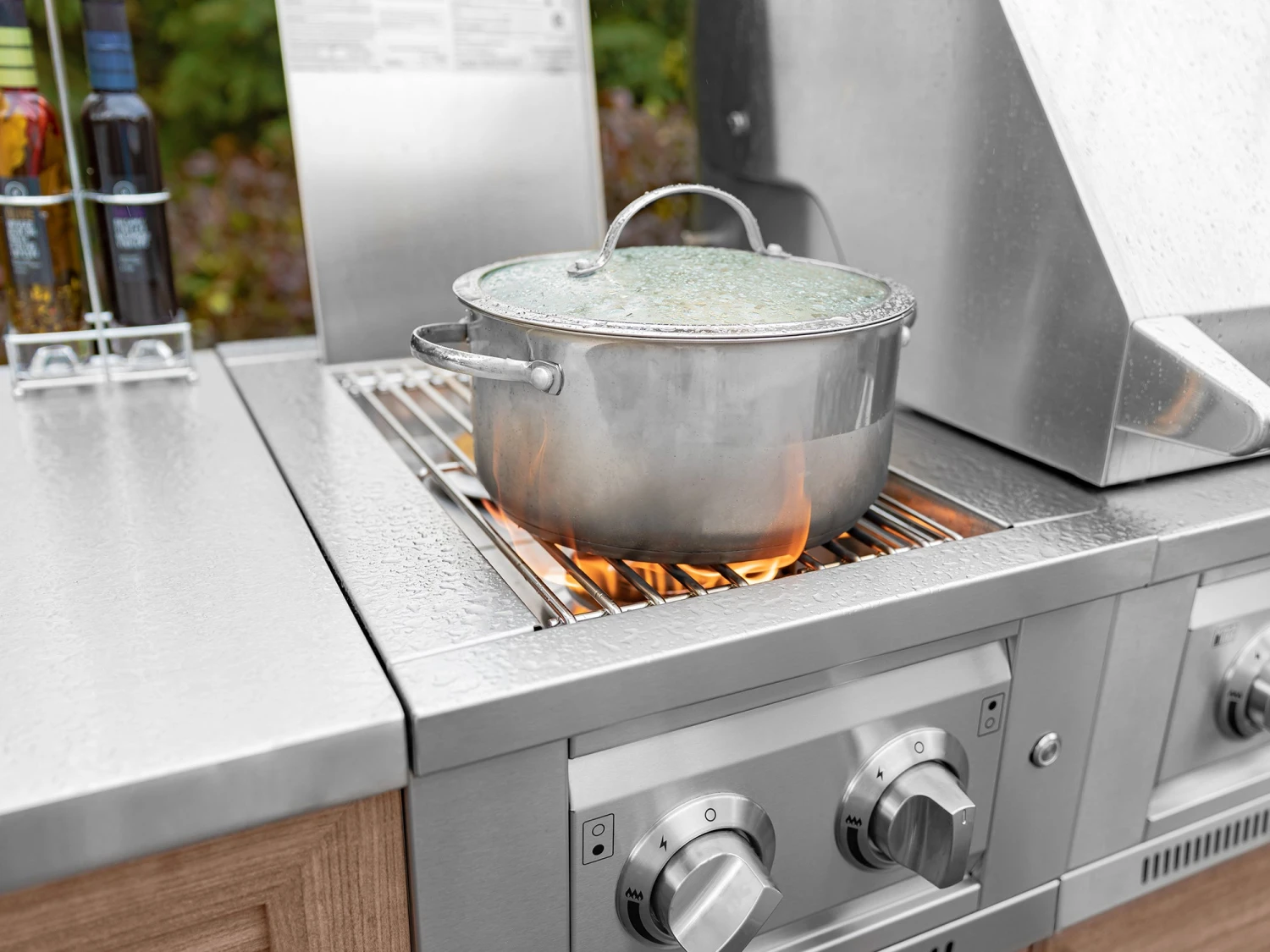 NewAge Products Outdoor Kitchen Aluminum Platinum Dual Side Burner 19 NewAge Products Outdoor Kitchen Aluminum Platinum Dual Side Burner