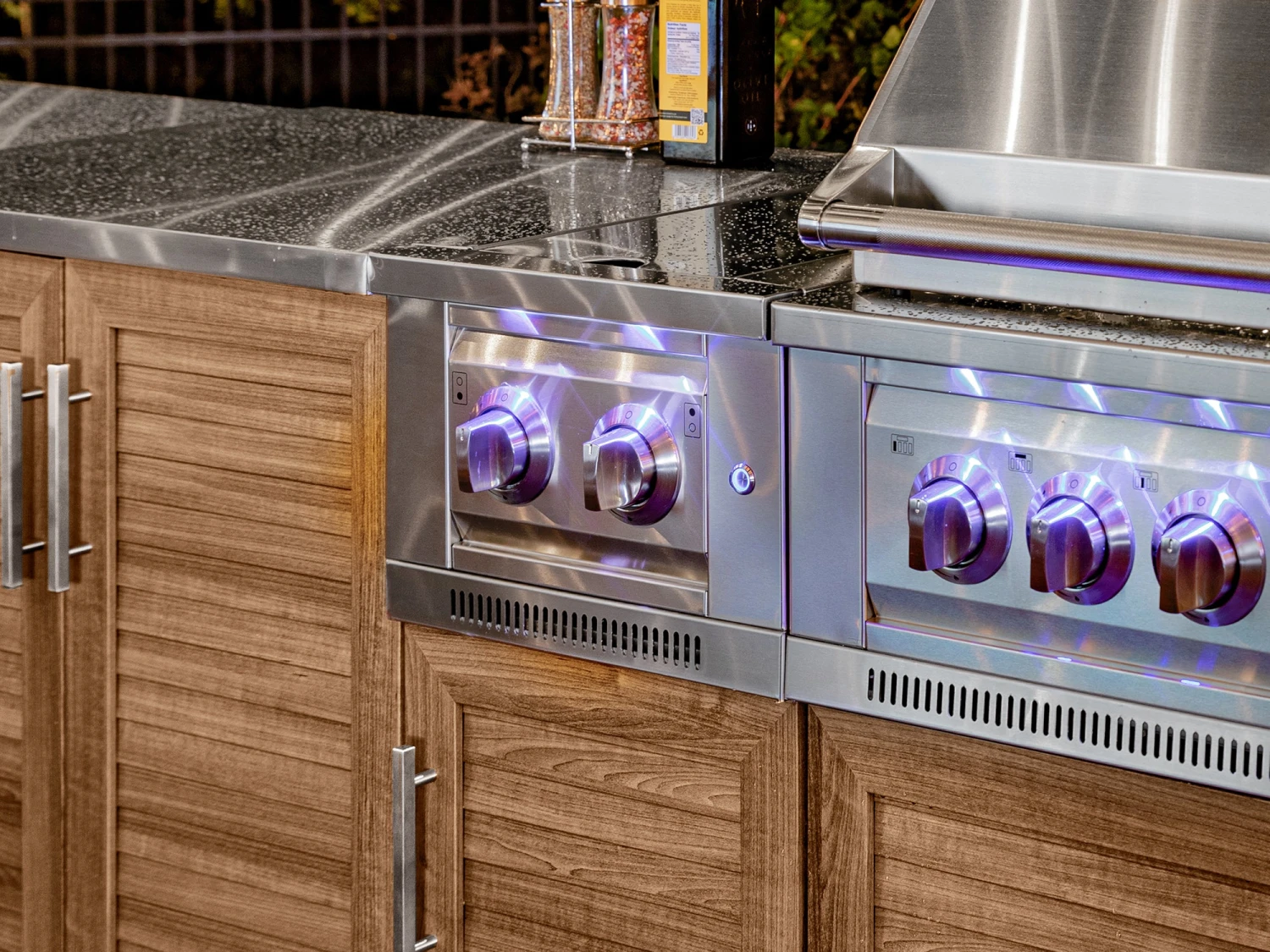 NewAge Products Outdoor Kitchen Aluminum Platinum Dual Side Burner 21 NewAge Products Outdoor Kitchen Aluminum Platinum Dual Side Burner