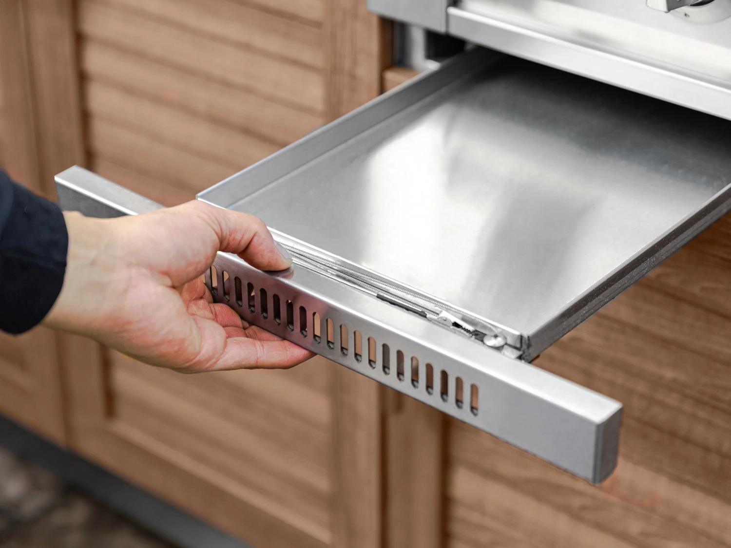 NewAge Products Outdoor Kitchen Aluminum Platinum Dual Side Burner 22 NewAge Products Outdoor Kitchen Aluminum Platinum Dual Side Burner