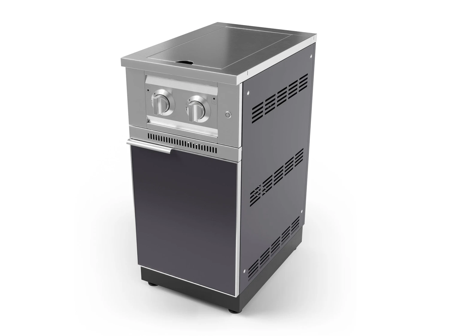 NewAge Products Outdoor Kitchen Aluminum Platinum Dual Side Burner 15 NewAge Products Outdoor Kitchen Aluminum Platinum Dual Side Burner