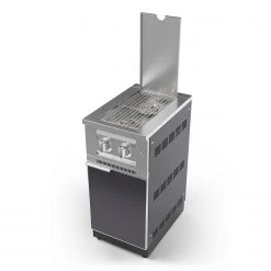 NewAge Products Outdoor Kitchen Aluminum Platinum Dual Side Burner 44 NewAge Products Outdoor Kitchen Aluminum Platinum Dual Side Burner