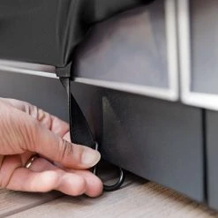 NewAge Products Outdoor Kitchen All-Season Cover Bundle: 96 In. Cover, Right/Left Side Panel Covers