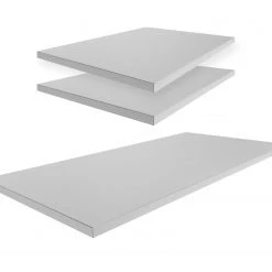 NewAge Products Outdoor Kitchen Stainless Steel Countertop Bundle: (3) 32 In. Countertops, 56 In. Countertop