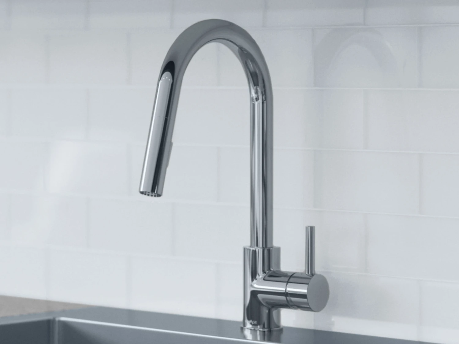 NewAge Products Shop Kitchen Sets 32 In. Undermount Single Bowl Stainless Steel Sink With Classic Pull Down Faucet 12 NewAge Products Shop Kitchen Sets 32 In. Undermount Single Bowl Stainless Steel Sink With Classic Pull Down Faucet