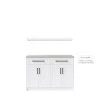 NewAge Products Home Bar 3 Piece Cabinet Set With Single Drawer Cabinets And Shelf- 24 Inch Home Bar Cabinets