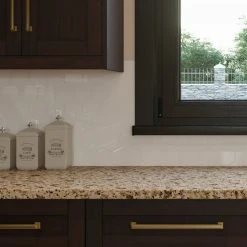 NewAge Products Glass Hexagon Tile (2 X 11-Pack) Kitchen Backsplash