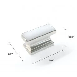 NewAge Products Kitchen Cabinet Handles Contemporary Square